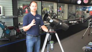 Features of the Orion StarSeeker 130mm GoTo Reflector Telescope [upl. by Ahseinod]