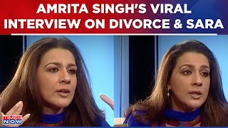 Amrita Singh Unfiltered On Divorce With Saif Ali Khan Sara Ibrahim amp More Zoom Flashback Archives [upl. by Assisi]