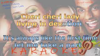 Modern Talking  Cheri Cheri Lady  Instrumental and Karaoke [upl. by Aphra116]