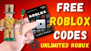 Roblox Gift Card Code ❚ How To 𝐆𝐞𝐭 𝐅𝐫𝐞𝐞 50 Roblox Gift Card Codes  Live proof Unlock Roblox Codes🔥 [upl. by Gagliano]