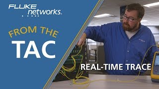 RealTime Trace with Faster Setup in the OptiFiber® Pro OTDR by Fluke Networks [upl. by Ahsoet]