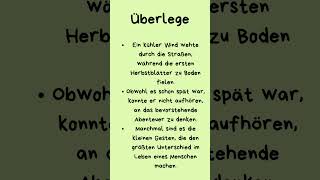 Welcher Satz steht im Präteritum deutsch lernen motivation quiz [upl. by Oiramel]