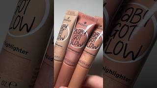 die besten liquid highlighter aus der Drogerie 😱 neue essence Baby Got Glow Liquid Highlighter [upl. by Ellehcim]