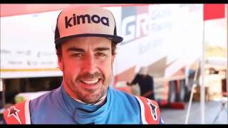 Fernando Alonso Interview First Dakar Hilux Test [upl. by Nerita465]