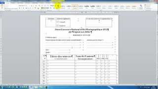 Tutorial  Préparation au concours photo  Remplir rapidement le bordereau [upl. by Attelrak]