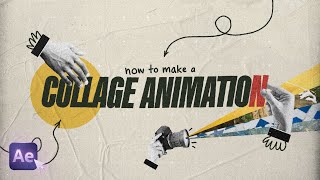 How To Make A Collage Animation After Effects Tutorial [upl. by German]