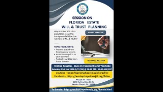 Florida Estate Will amp Trust Planning 20240922 [upl. by Linsk]