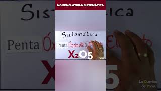 Nomenclatura Sistemática de Óxidos  Claves [upl. by Fairleigh]