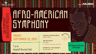 GSU Symphony Orchestra presents “AfroAmerican Symphony” [upl. by Herzel]