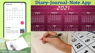 Day Book  DiaryJournalNote Digital App  Best personal diary in 2024 [upl. by Adnilra924]