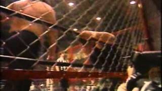 WING Kim Duk vs Mr Pogo Barbwire Bat Cage Match [upl. by Genie292]