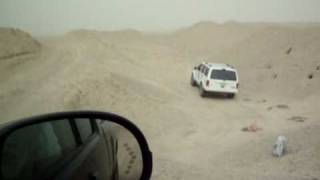 PART12 07 silverado ltz 1500 vs 07 sierra 2500hd vs 07 yukon vs 00 jeep sport in off raod kuwait desert [upl. by Hyacinthia]