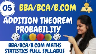 ProbabilityQuestions of Addition TheoremBBABCABCOMDream Maths [upl. by Doll914]