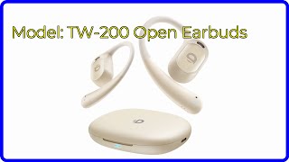 REVIEW 2024 Model TW200 Open Earbuds ESSENTIAL details [upl. by Ardnik]