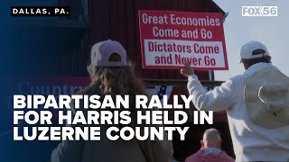 Governor Shapiro rallies bipartisan support for Harris in Pennsylvania [upl. by Ettezus32]