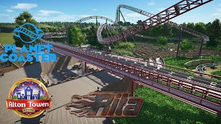 Planet Coaster RITA Alton Towers [upl. by Yttam108]