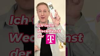 Ich teste Telekom Weckdienst [upl. by Cacka]