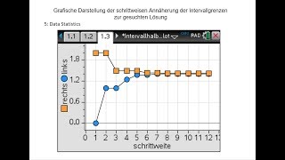 Intervallhalbierungsverfahren  grafische Darstellung 22 [upl. by Ryter975]