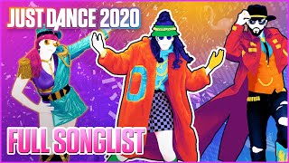 Just Dance 2020 Full Song List  Ubisoft US [upl. by Hike]