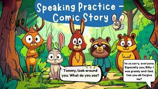 English Speaking and Listening Practice with a Story  Learn English Through Story [upl. by Jenness48]