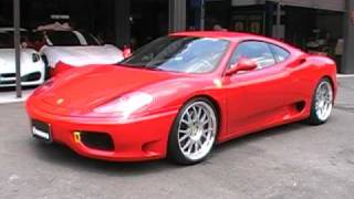 Ferrari F360  lifting system the altenate to air suspension [upl. by Parrish148]