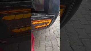 LED REFLECTORS reflecting scorpioN✨car scorpio automobile yt trending love accessories cr7 [upl. by Akemet]