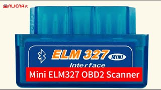 TOP elm327 Mini V15 OBD2 Scanner Bluetooth 40 Car Diagnosis for Android Code Reader and scan tools [upl. by Euqirne]