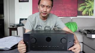 Marantz Cinema 60 72 receiver overview  demo [upl. by Ahsitruc]