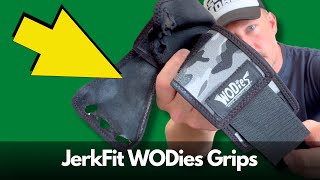 JerkFit WODies grips with wrist support for CrossFit review [upl. by Emmit160]