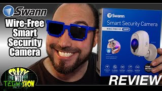 Swann 1080p WireFree Smart Security Camera review [upl. by Annaili289]