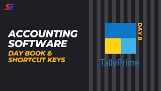 TALLY Prime  DAY BOOK amp SHORTCUT KEYS [upl. by Nemsaj]