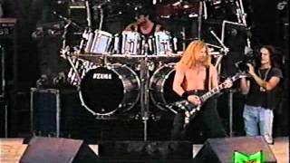 Megadeth  Anarchy In The UK Live In Italy 1992 [upl. by Yerok]