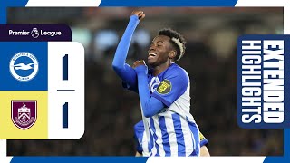 Extended PL Highlights Brighton 1 Burnley 1 [upl. by Jenkins]