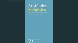 METAFÍSICA  LIVRO 1   Aristóteles [upl. by Atsylac]