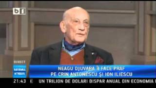 Neagu Djuvara  despre Crin Antonescu si Victor Ponta [upl. by Hoffert567]