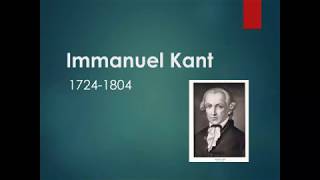 Kants Moral Theory  Kantian Ethics [upl. by Tnecniv759]