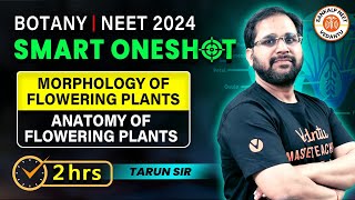 MORPHOLOGY OF FLOWERING PLANTS AND ANATOMY OF FLOWERING PLANTS CLASS 11 ONE SHOT  BY TARUN SIR [upl. by Bobbette]