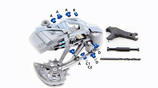 Sram AXS Derailleur Parallellogram Bushing Replacement [upl. by Kasper]