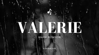 Mark Ronson  Valerie Lyrics ft Amy Winehouse [upl. by Estas667]