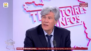 Invité  Stéphane Le Foll Député Nouvelle Gauche du Mans  Territoires dinfos 17052018 [upl. by Aelhsa253]