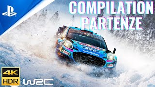 Compilation Partenze  EA WRC 2023  PS5  4K [upl. by Anitnahs772]