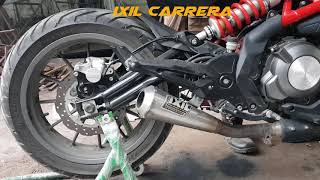 Benelli TNT 300 IXIL CARRERA Exhaust VS IXIL XTREME ANIVERSARY EDITION [upl. by Angy]