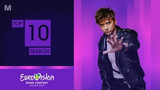 Eurovision 2024 Season • Top 10 [upl. by Liagabba]