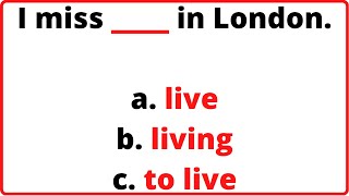 English Grammar Quiz Gerund vs Infinitive  Whats The Difference  English MasterClass [upl. by Salkcin863]