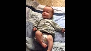 baby with spina bifida moves legs [upl. by Zsolway]