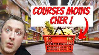 5 SECRETS CHOC pour diviser ta facture de courses par 2 sans te priver [upl. by Eidnalem967]