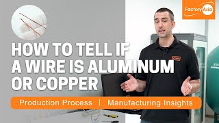 How to Identify Copper vs Aluminum Wire  DIY Material Knowledge [upl. by Teddi]