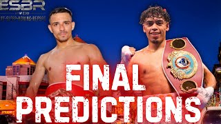 quotLOPEZ STOPS LEO LATEquot Luiz Alberto Lopez vs Angelo Leo Final Predictions [upl. by Gabriela438]