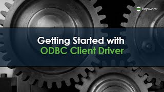 Getting Started with ODBC Client Driver [upl. by Beauchamp148]