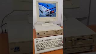 ✅Retro PC loading Windows 311 Intel 386SX computer✅vintagecomputer retrogaming retro retropc [upl. by Kayley]